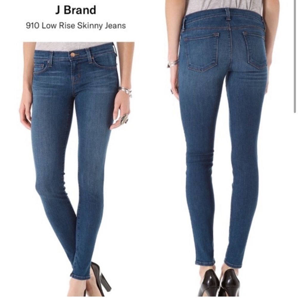 J Brand Skinny Leg Jeans 910 Bayou